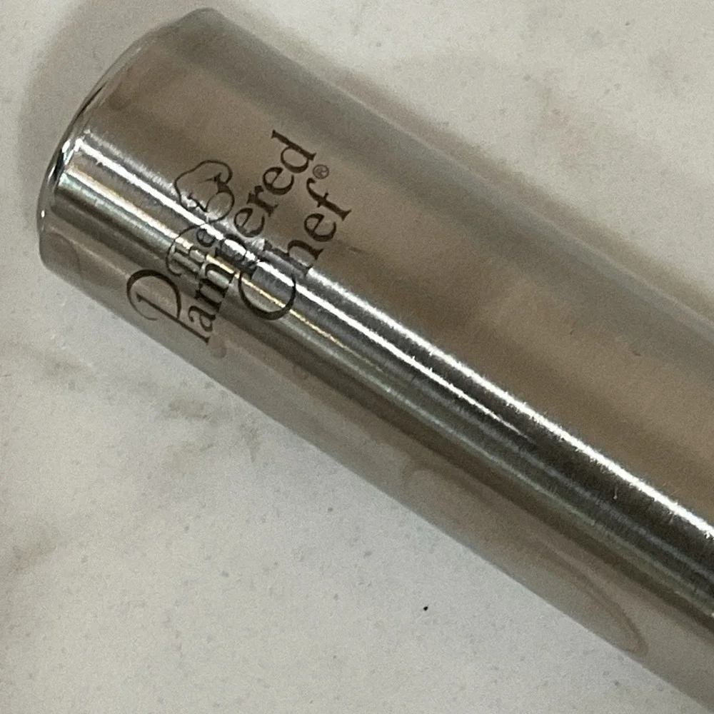 Pampered Chef Stainless Steel Mini Whisk 7.5 Inch LN
